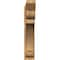 Ekena Millwork Olympic Slat Rough Sawn Outlooker, Western Red Cedar, 8"W x 42"D x 42"H OUT08X42X42OLY06RWR - alternate 2